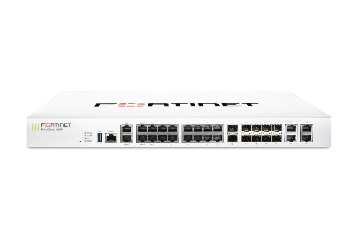 Fortinet FortiGate 100F NGFW Manageable Firewall